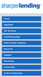 Mobile Screenshot of corp.sharperlending.com